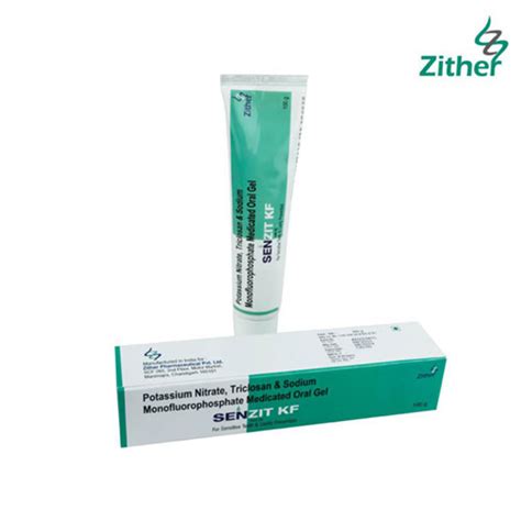 SENZIT-KF TOOTHPASTE Zither Pharmaceutical Pvt. Ltd