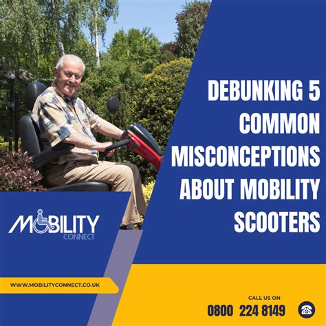 Debunking 5 Common Misconceptions about Mobility Scooters - Mobility Connect