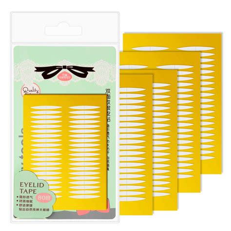 Double Sides Sticky Invisible Fiber Eyelid Tape India | Ubuy