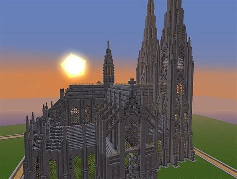 Image result for Minecraft Colgone Cathedral Tutorial