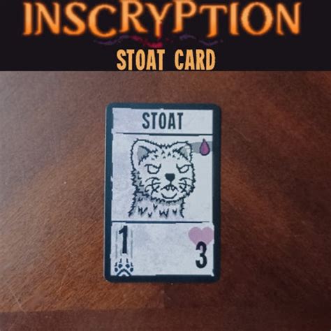 Image result for Stoat Inscryption