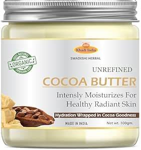 Buy Khadi Cocoa Butter 100% Pure & Natural – Skin Moisturizer & Hair ...