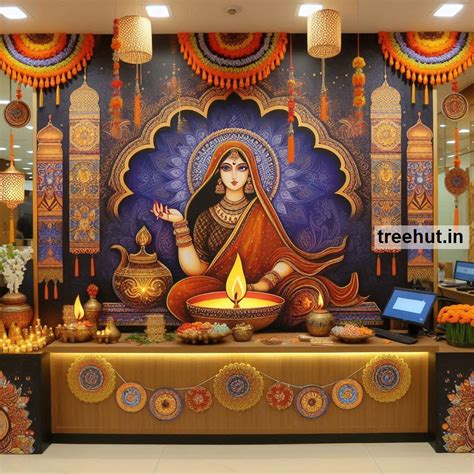 90 Diwali Decoration Ideas for Office Reception and Decoration Techniques