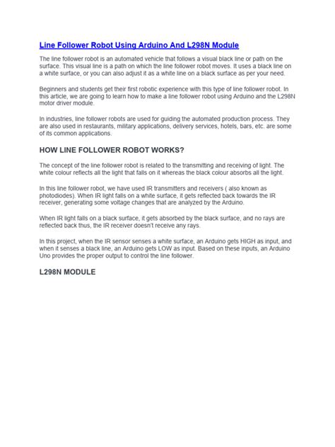 +Coding Arduino for a Linne Following Robot 的图像结果