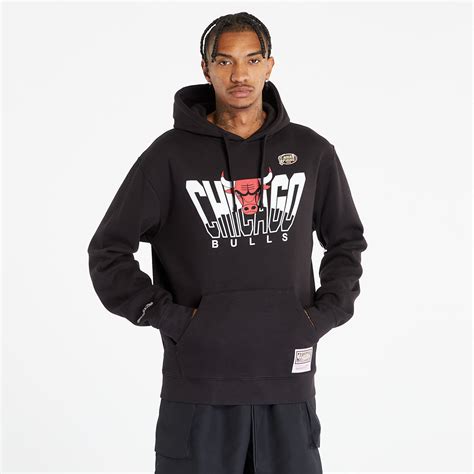 Hoodies and sweatshirts Mitchell & Ness NBA Retrodome Hoodie Chicago ...