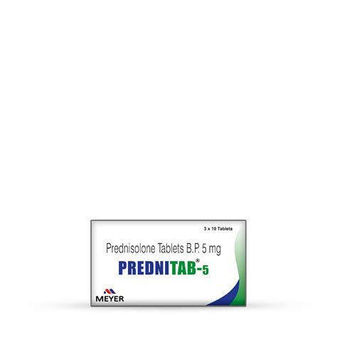 PREDNITAB-5 TABLET – Meyer International