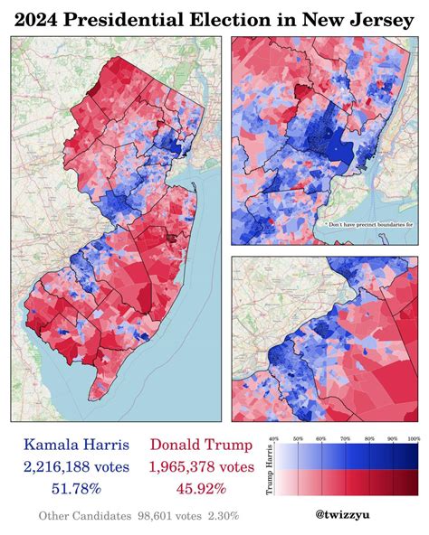 The 2024 Presidential Election in New Jersey - Maps on the Web