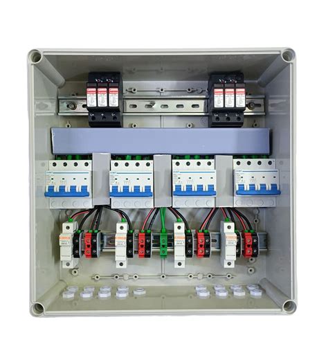 ASPA Solar DCDB 4 in 4 out 20A 1000V MCB SPD AJB DC Array Junction ...