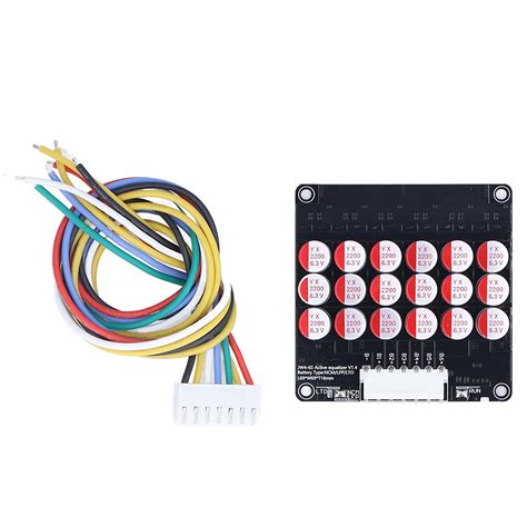3 to 6 S 5A Capacitor Active Equalizer Balancer, LTO Battery Active ...