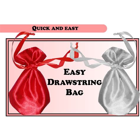 Image result for Drawstring Bag Sewing Pattern