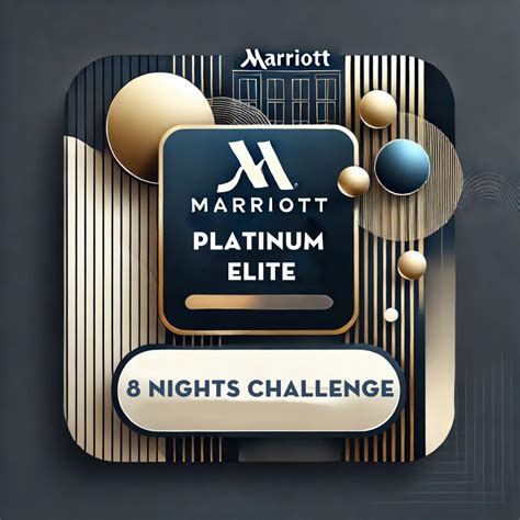 Marriott Bonvoy Gold Elite – 8 nights stay to Platinum to 03.2027 ...