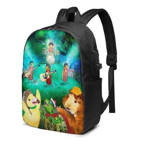 YSLPshop Wonder Pets! Backpack 17 Inches With USB Port Anime Backpack ...