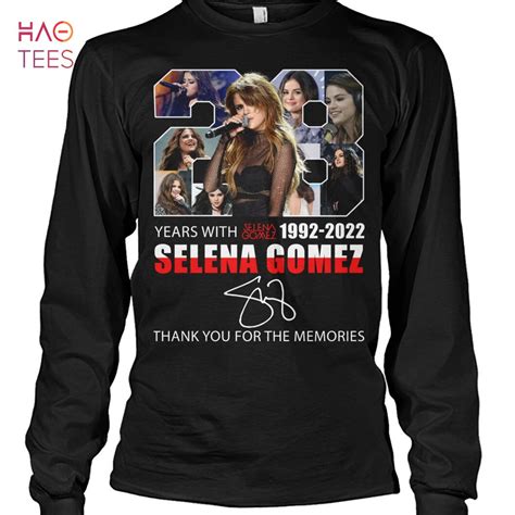 Selena Gomez 1992-2022 Shirt Limited Edition