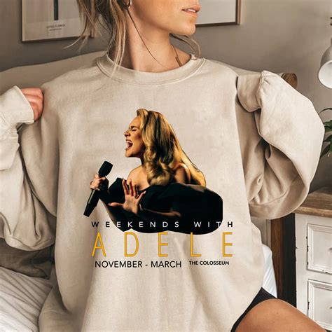 Weekends With Adele The World Tour 2023-2024 Merch, Weekends With Adele World Tour Shirt