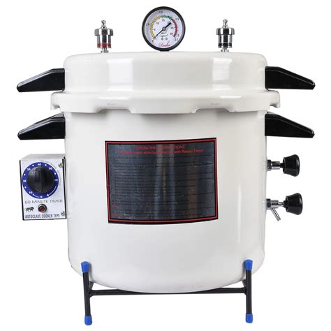 23 L Autoclave Sterilizer Heavy Duty Aluminium Pressure Cooker Type in ...