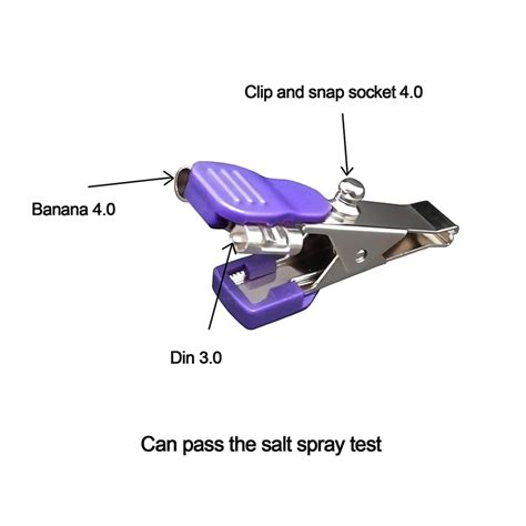 5x Reusable Pet Ecg Alligator Clip Veterinary Ecg Clip for Pets Dog ...