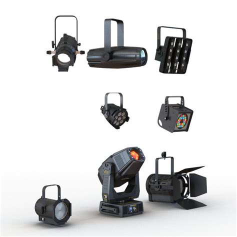 Stage Lighting Collection 3 3D | 3D Molier International