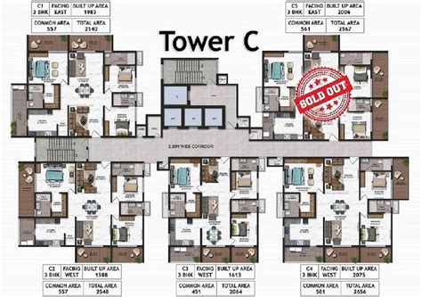 High Rise 3 BHK at Candeur Crescent, Serilingampally