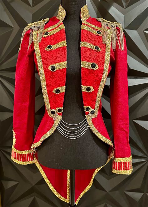 Ringmaster Jacket Women - Etsy in 2025 | Jackets for women, Circus ...