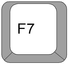 Image result for F7 Key Function
