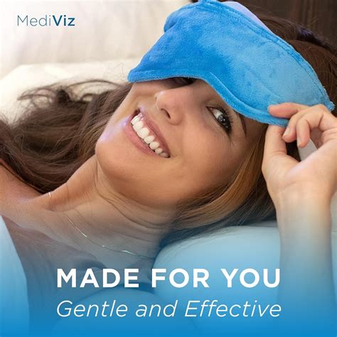 MEDIVIZ Warm Compress Eye Mask - Moist Heat Compress for India | Ubuy