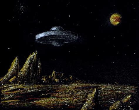 Alien Planet Drawing 的图像结果