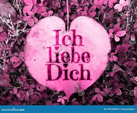 Ich Liebe Dich Translation in German: I Love You - Written on Heart ...