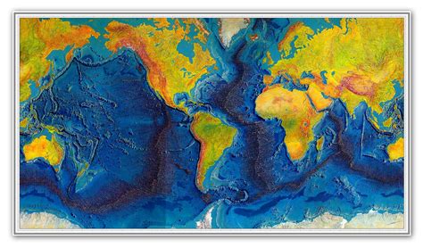 Map of World with Oceans 的图像结果
