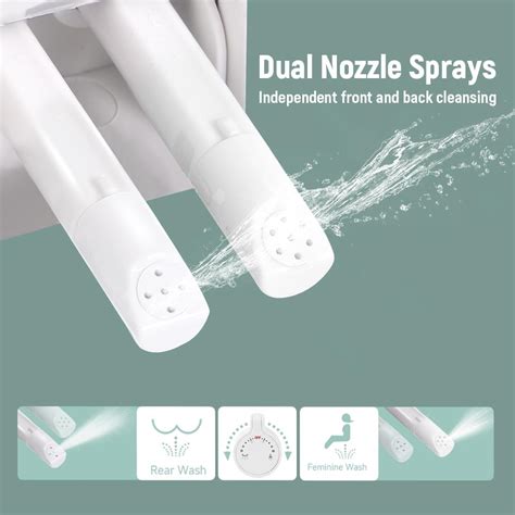 TOIRP Bidet Toilet Seat Elongated, Raised Toilet Seat with India | Ubuy