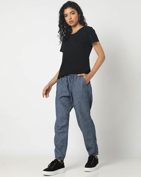 Buy Indigo Blue Track Pants for Women by GAP Online | Ajio.com