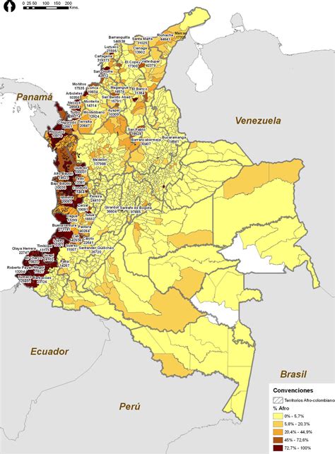 Map of Colombia
