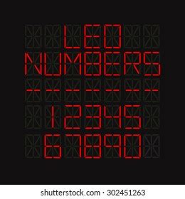 Image result for LED Screen Wall Numbers