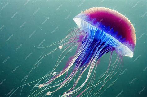 Giant Deep Sea Jellyfish