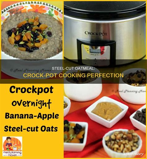 Steel-Cut Oatmeal: Crock-Pot Cooking Perfection | CyCookery