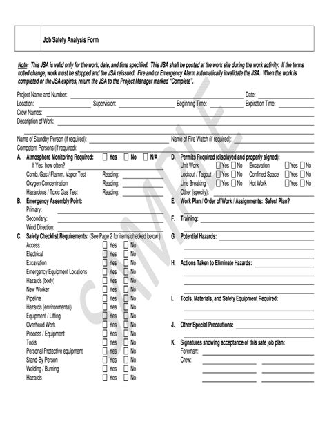 Image result for JSA Examples