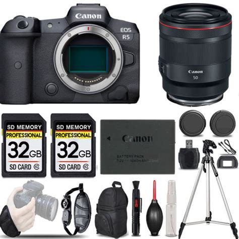 Canon EOS R5 Mirrorless Camera with 50mm f1.2 L USM India | Ubuy