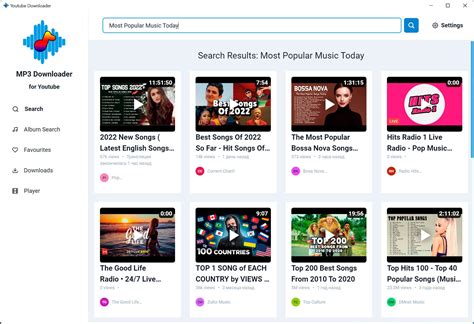 Youtube Video to MP3 Downloader for Windows 11 - Free Download