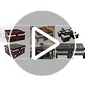 Aasaliya Art Solid Sheesham Wood Coffee Table With 4 Stool | Square ...