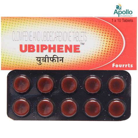 Ubiphene Tablet 10's Price, Uses, Side Effects, Composition - Apollo ...