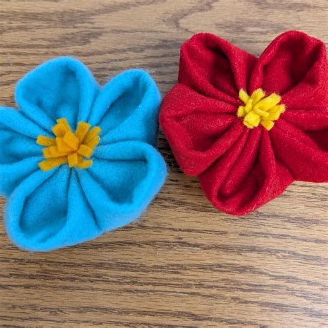 Image result for Felt Flower Tutorial