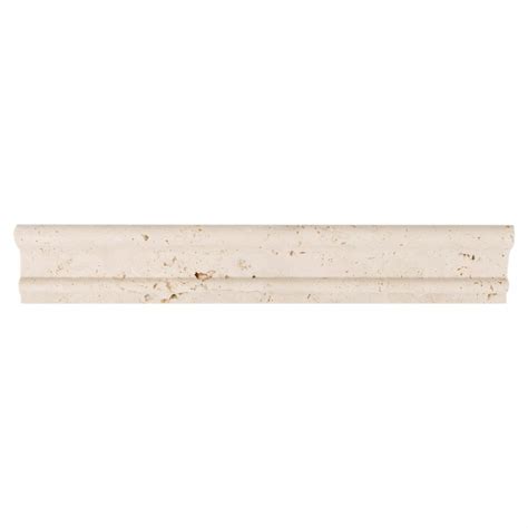 Crema Antiqua Travertine Crown Molding - Floor & Decor