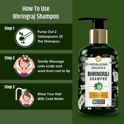 Himalayan Organics Bhringraj Shampoo, 300 ml Price, Uses, Side Effects ...
