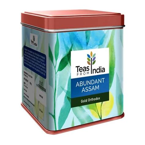 TEAS FROM INDIA Abundant Assam Tea - Gold Orthodox