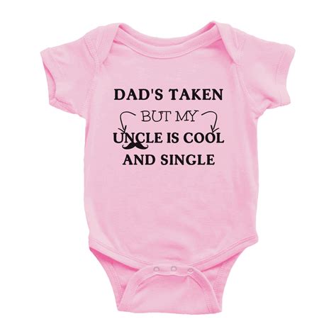 Funny Baby Clothes Uncle