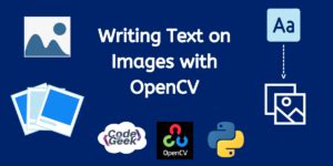 Add Text On Images Using OpenCV in Python 的图像结果