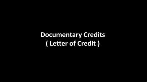 Image result for Letter of Credit Videotutorial