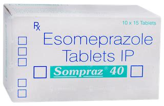 Sompraz 40 Tablet – GERD, Ulcers & Acid Relief