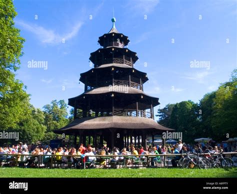 Beer Garden Munich Germany