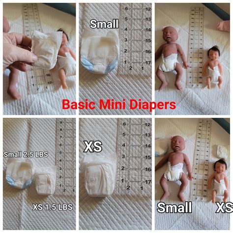 Preemie diapers for mini and preemie silicone babies – Artofit