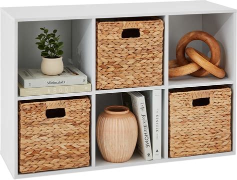 Amazon.com: Best Choice Products 6-Cube Storage Organizer, 11in Shelf ...